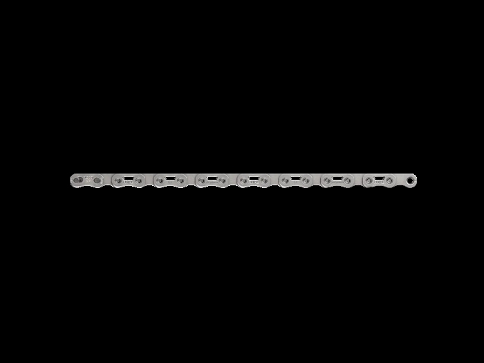 SRAM Chain Rival E1 Flattop Road Flattop E1, Inner link finish: Nickel, Outer link finish: Nickel, Chrome Hardened solid pins 12/13 speed