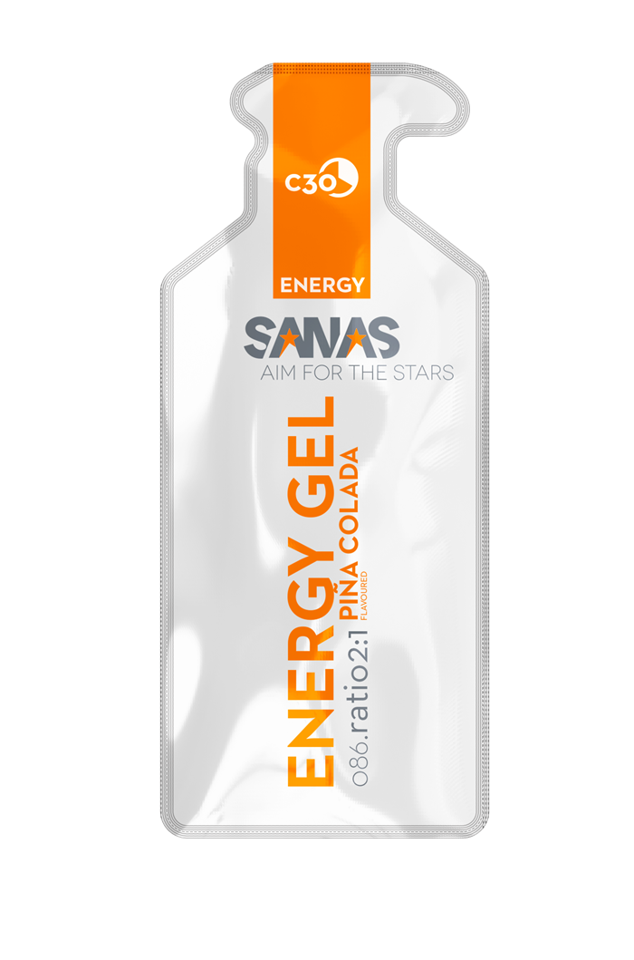Sanas Energy Gel - 1 kasse 12 snatches