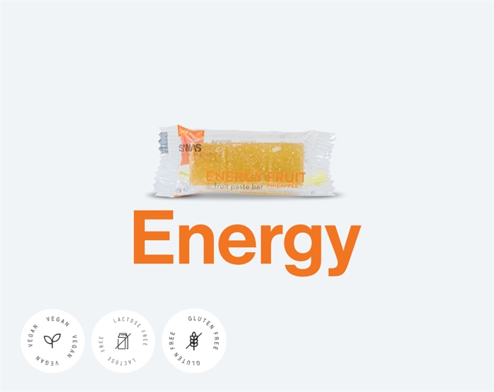 Sanas Energy Fruits - 1 kasse 18 bar