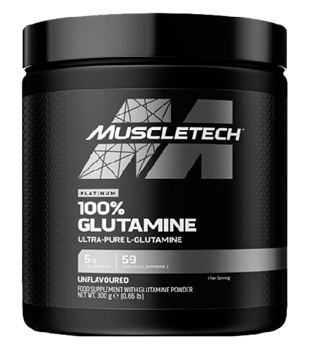 MUSCLETECH PLATINUM 100% GLUTAMINE 300 G