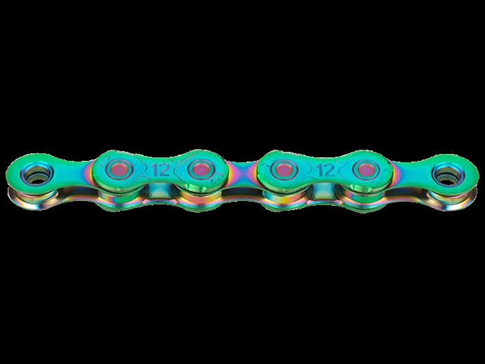 KMC Chain X12 Aurora Green 12 speed